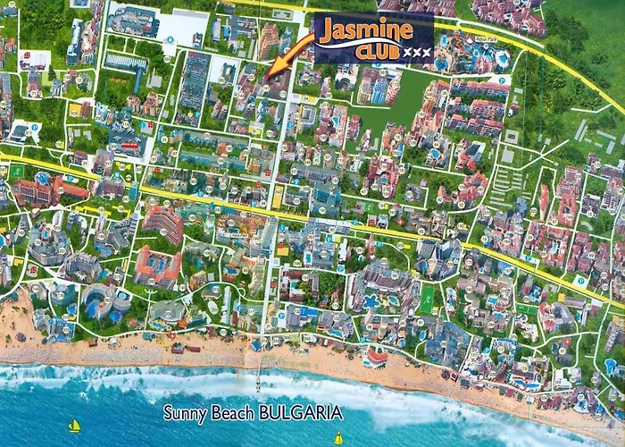 жасмин клуб 公寓 阳光海滩